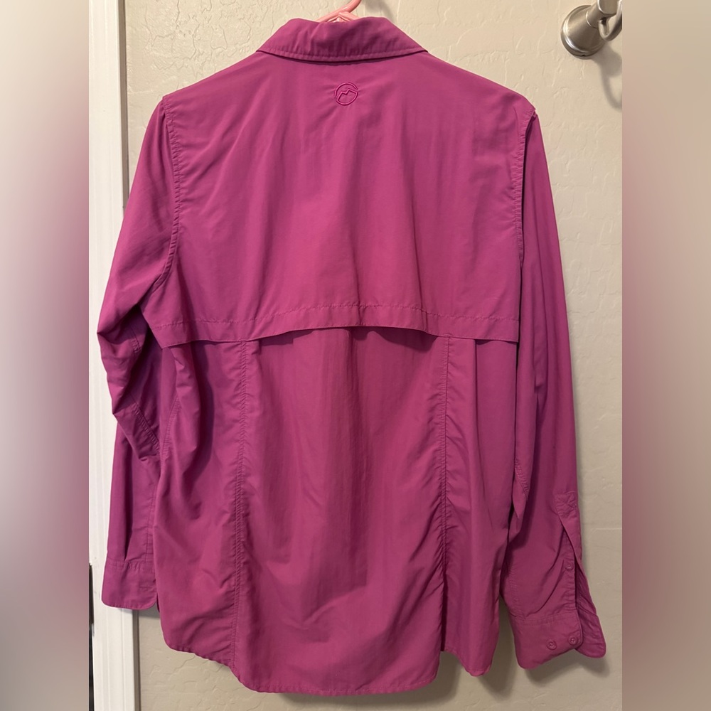 Magellan Outdoors Fuchsia Shirt - Picture 2 of 8